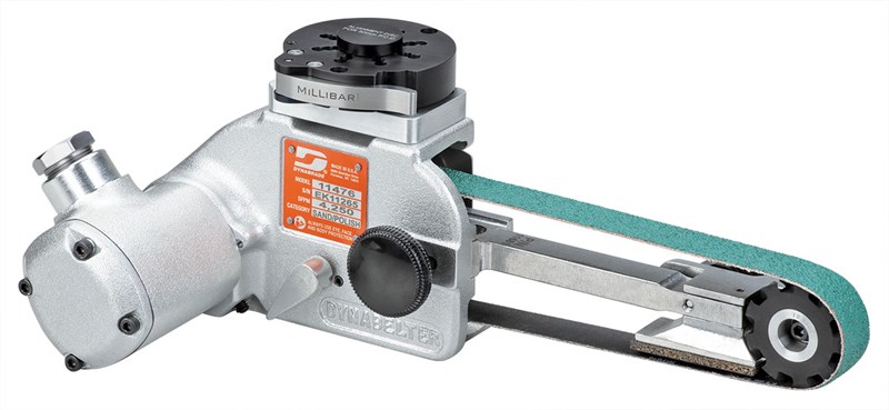 Robot Dynabelter Herramienta robótica de banda abrasiva para trabajos pesados