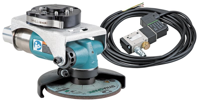 Kit de herramientas para amoladora robótica de ángulo recto tipo 27 de 125 mm (5")