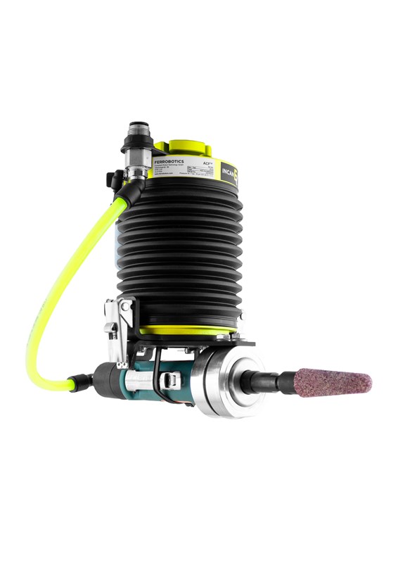 El kit incluye: FerRobotics ACF-K + Herramienta Dynabrade Ref. 13214